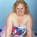blonde fattie
